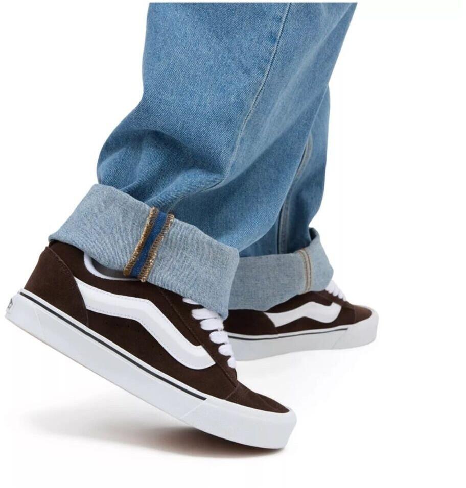 Кроссовки Vans Knu Skool brown/white
