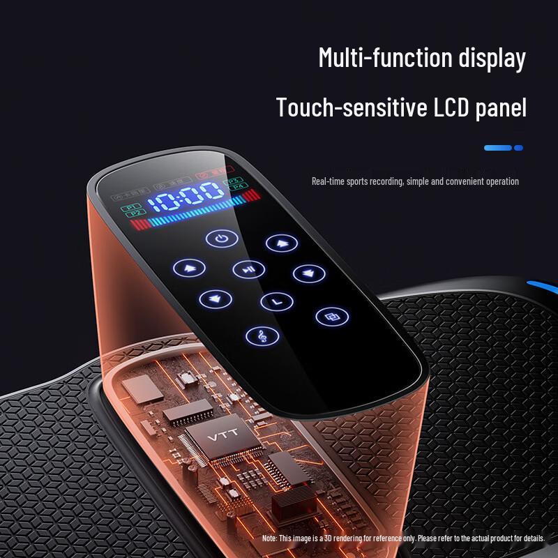 TLXT Домашняя виброплатформа с Bluetooth, вилка CN (адаптер в комплекте)