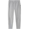 Training Series Casual Simple Solid Color Straight Leg Elastic Knitted Sports Pants Men Bottoms Bean-Gray 952517509-3