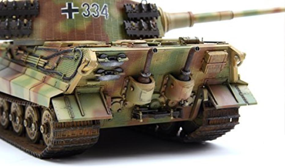 Mont Model German Army German Heavy Tank King Tiger Henschel Turret Plastic Model MTS031 1/35 Sd.Kfz.182