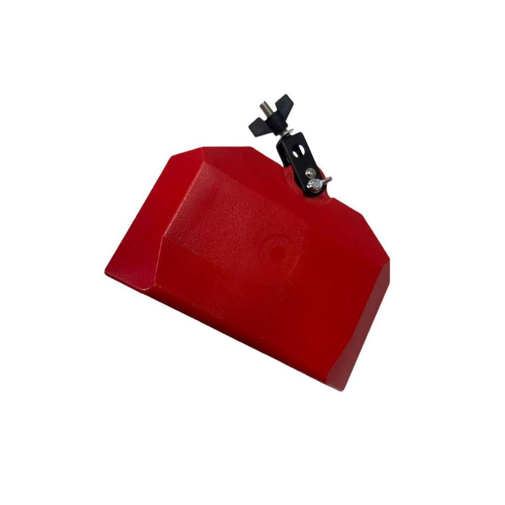 Dual-Tone Wooden & Plastic Fish Clappers with Stand - Red & Blue, High & Low Pitch Percussion Instrument