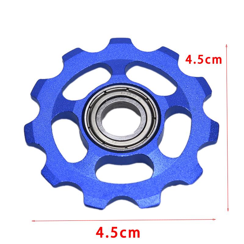 1 шт. сверхлегкий алюминиевый сплав велосипедный подшипник опорное колесо шкивы заднего переключателя передач