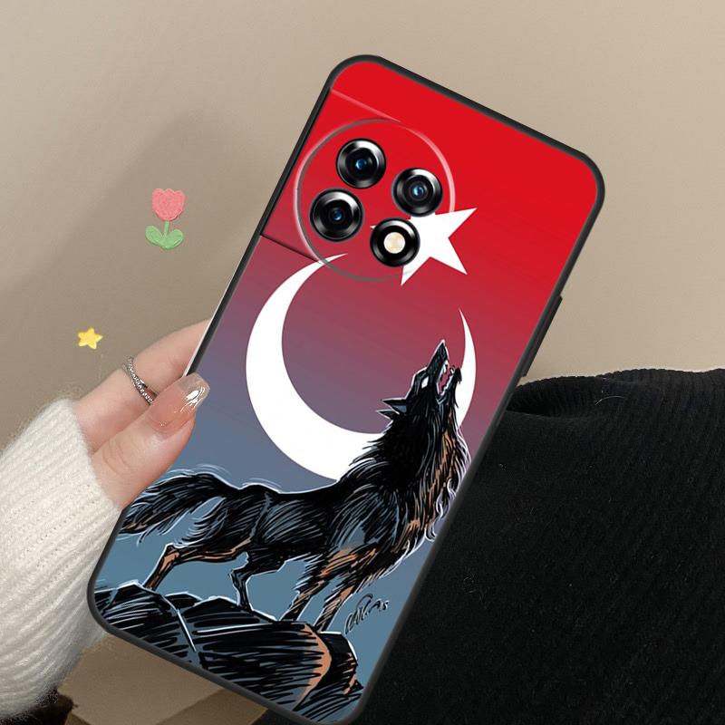 Турция Волк Мустафа Кемаль Ататюрк Чехол Для OnePlus 12 13 11 12R 13R 9 10 Pro 8T 9RT 10T 10R Nord CE 4 2 3 Lite N20 N30 Чехол