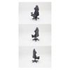Compact Black Office Scene Model With Precise Proportions Ideal For Photography And DIY Projects