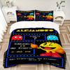 Pacman Birthday Invite Print 3Pcs Bedding Setduvet Cover With 2 Bedropillowcase Home Birthday Gift