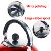 For Home Office Restaurant Stove Gas Water Kettle Whistling Kettle Teakettle Teapot for Trips