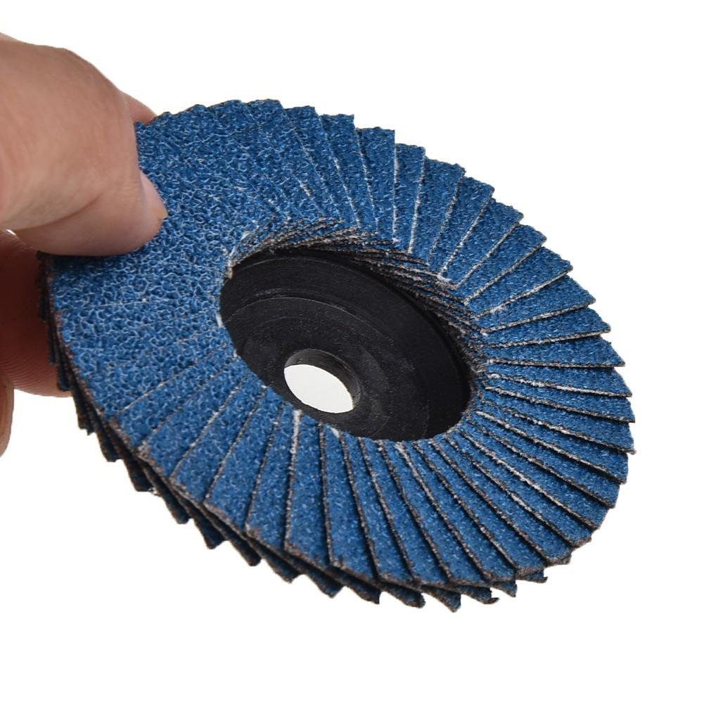 40# Carbon Steel Flap Disc DIY Enthusiasts Diameter