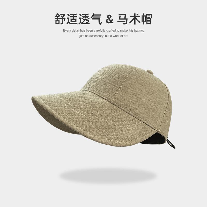 Ruth's style open-top fisherman hat for women, can be attached to a mask, fully covers the face, UV protection, versatile, makes the face look