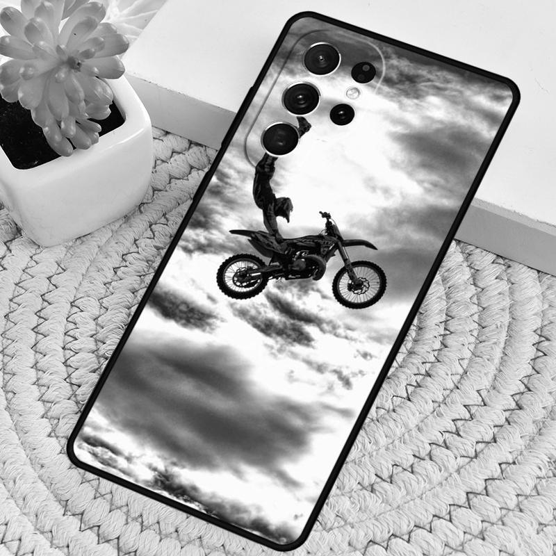 Мягкий силиконовый чехол для телефона Moto Bike Motocross для Samsung Galaxy note 10 pro S26 S25 S24 S23 S22 S21 Plus S25Ultra Capa Cover