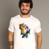 Men's T-shirt - SKATEBOARD CAT