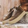 Мужская обувь из натуральной кожи Нового дизайна Универсальная повседневная обувь Легкие кроссовки для ходьбы Дышащие ботильоны Уличные кроссовки
