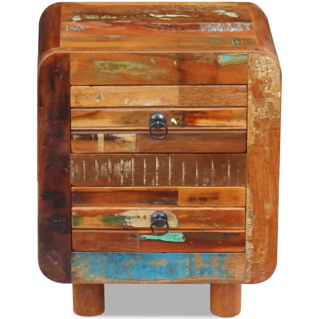 Nightstand Solid Reclaimed Wood 43 x 33 x 51 cm