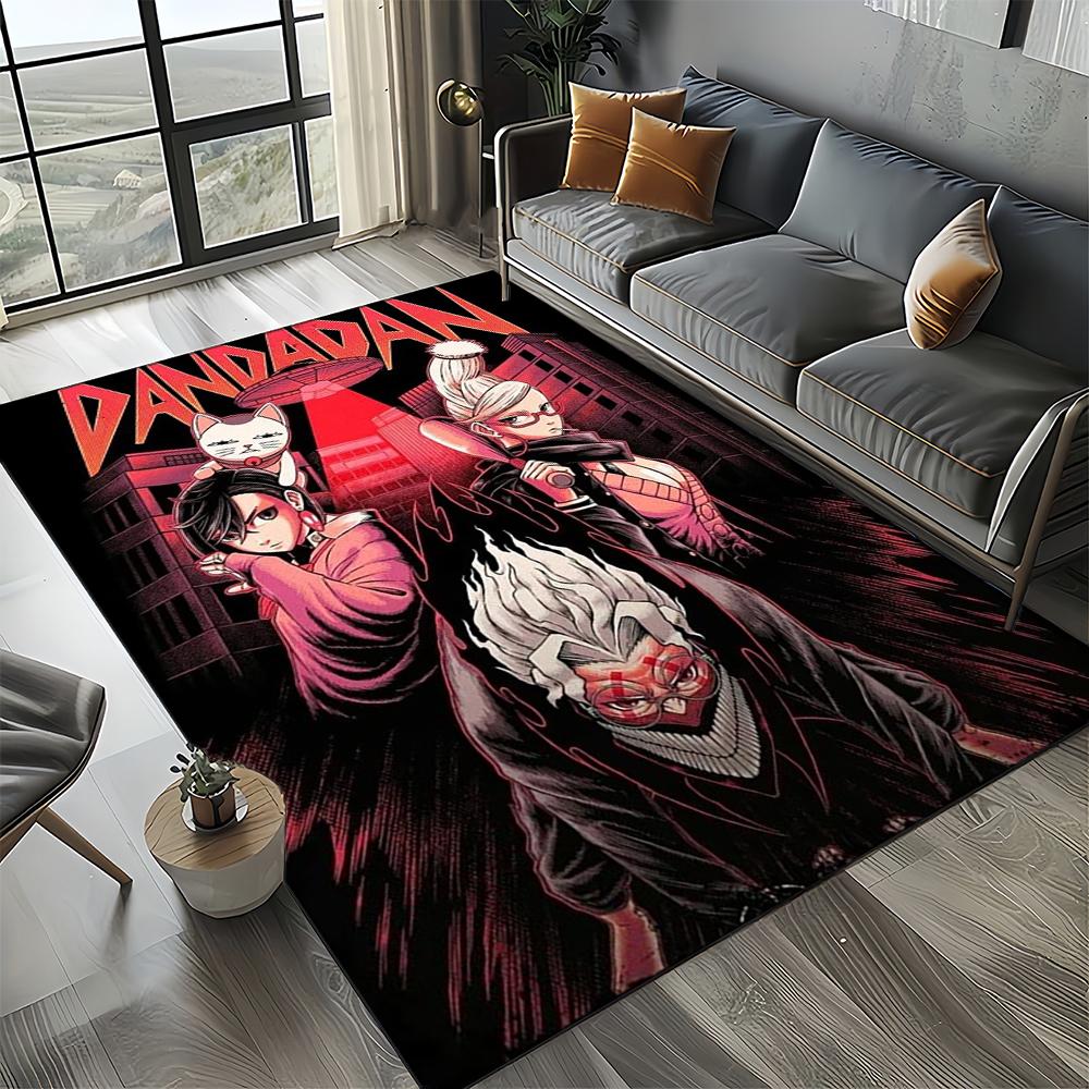 3D ДАН ДА ДАН Аниме Мультфильм Ковер Коврик для Гостиной Спальни Дома Украшение Дивана, Детский Игровой Нескользящий Коврик для Пола Подарок