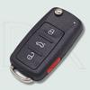 DR 5K0837202AD/AJ/AE/AK... Чип ID48 315/434 МГц Автомобильный Пульт Дистанционного Ключа Для VW Golf 6 Jetta Tiguan Touran Beetle Eos Seat Skoda Fabia