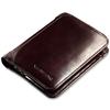 Men's Leather Wallet Short Business Classic Three-fold Wallet
