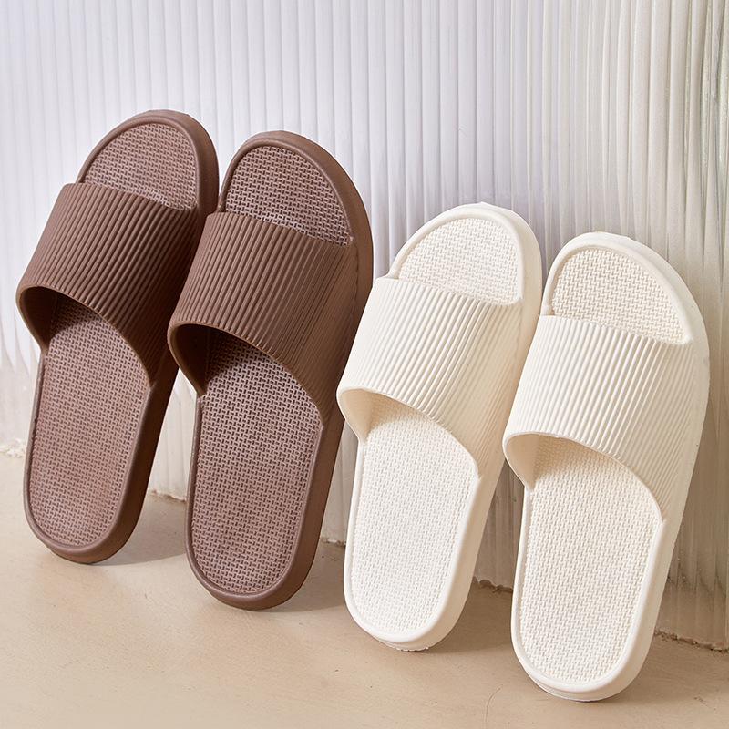 Slippers Men's Summer Indoor Home Home Thick-bottomed Bathroom Bath Non-slip Couple Cool Slippers