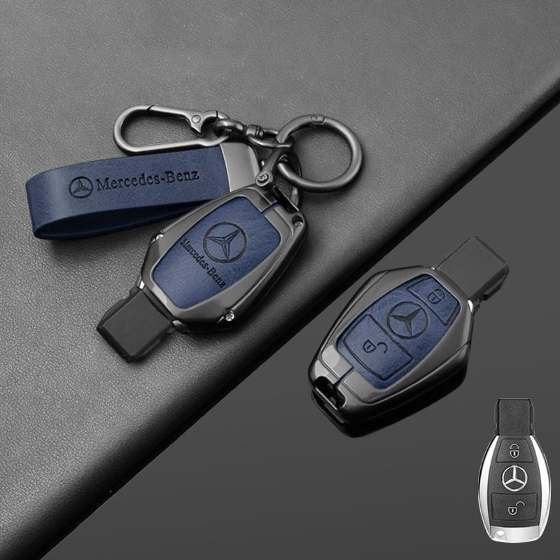D7Car Key Case Cover Protector for Mercedes Benz CLK ML SLK B C E S Class Auto Keychain Accessories Car Styling for Mercedes Benz