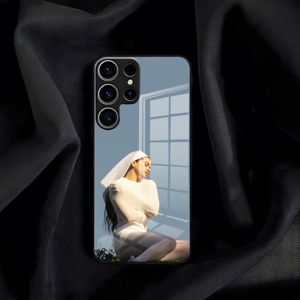 Чехол для телефона с Розалией Для Samsung S26 S25 Plus S20 S20 Plus S22 Ultra S23 FE S21 Plus S21 Ultra Стеклянная крышка