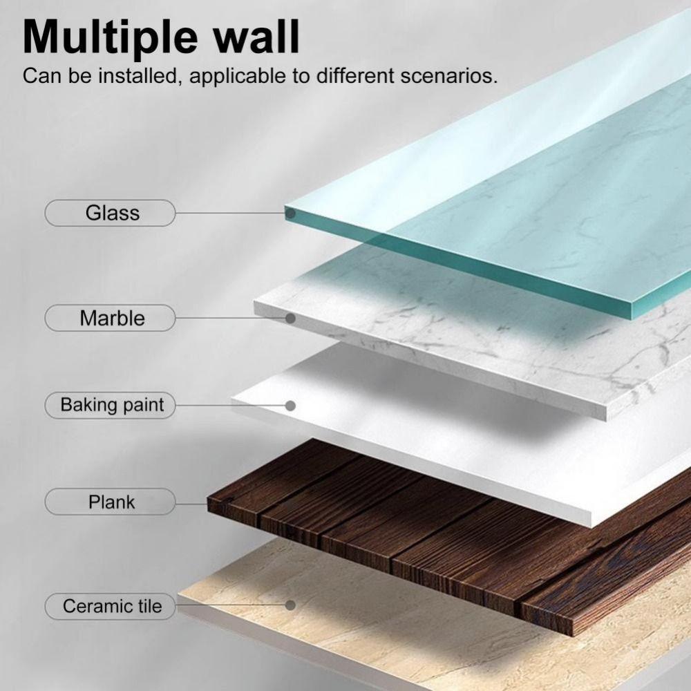 Reusable Liquid Soap Dispenser Wall Mounted Hand Sanitizer Dispenser  Bathroom