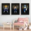 Popular Anime Posters, Vegeta Modern Home Modular Painting Christmas