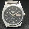 SEIKO 5 AUTOMATIC JAPAN MENS 6309A REFURBISHED BLACK COLOR DIAL WATCH a440271-4