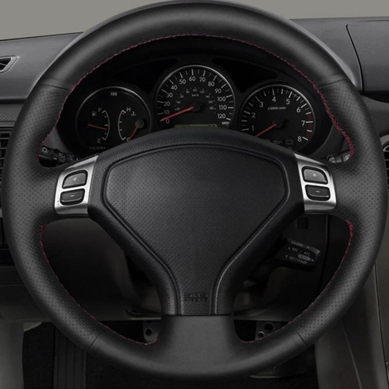 Мягкая оплетка на руль автомобиля, 100% соответствие для Subaru Forester Outback Legacy 2005 2006 2007, Автомобильные товары, Оплетка руля