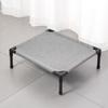 Comfortable Pet Camping Bed Breathable Mesh Cat Sofa Bed Durable Cat Elevated Bed  Outdoor Camping