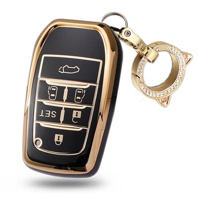 Чехол для смарт-ключа Toyota, Чехол для ключа, Брелок для ключей, Совместим с Toyota Harrier 80 серии,