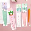 1 Piece Cute Carrot Bunny Stationery Cartoon Drawing Kitten Straight Plastic Ruler