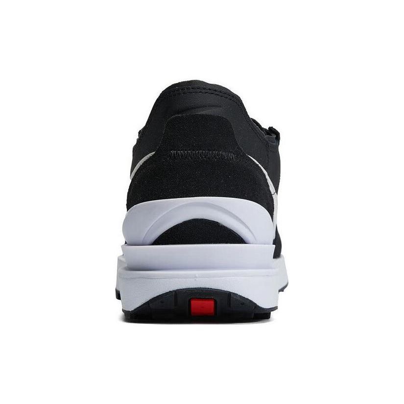 Nike Waffle One Кожа Черный Белый Мужские Кроссовки DX9428-001