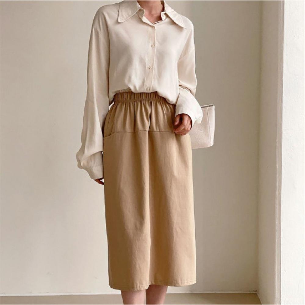 New ArrivalS Open Run Women S Slit Long Skirt