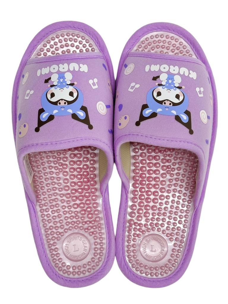 Sanrio Characters Health Sandals Slippers [Sanrio] Women's SA-4190L (Chromi/Purple, M)