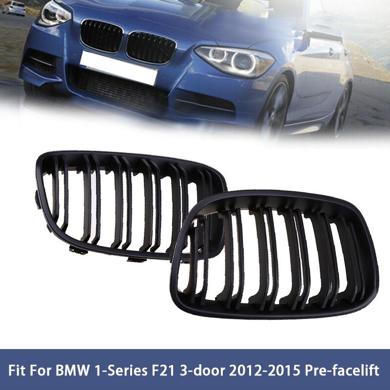 Передние решетки радиатора для BMW 1-й серии F21 116d ed/116i/118d/125i 3-дверный 2012-2015 До рестайлинга Решетка капота автомобиля