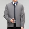 Мужские весенние и осенние тонкие мужские пиджаки с лацканами, пиджаки для руководителей, одежда для пап среднего возраста, деловые топы для государственных служащих