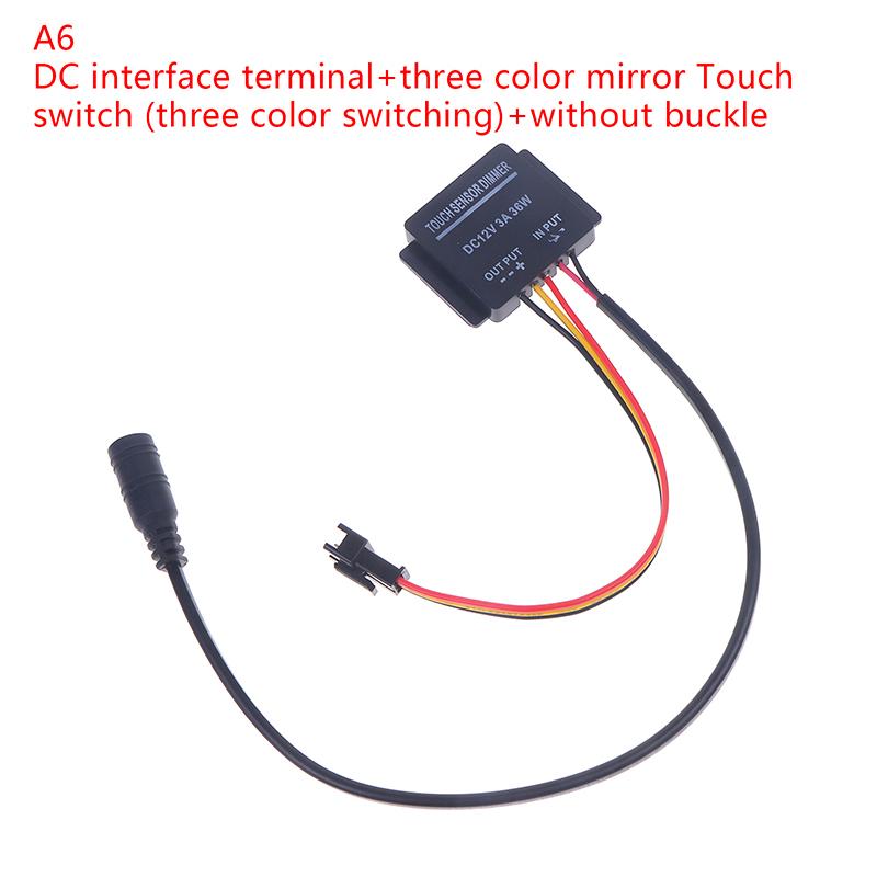 Dc 12-24V ванная комната зеркало сенсорный индукционный выключатель датчик для светодиодной подсветки