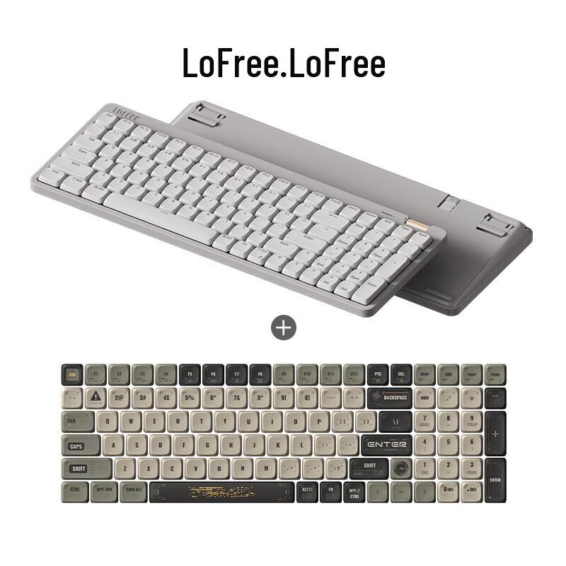 LOFREE Flow Lite 100-Key Low-Profile AI Mechanical Keyboard