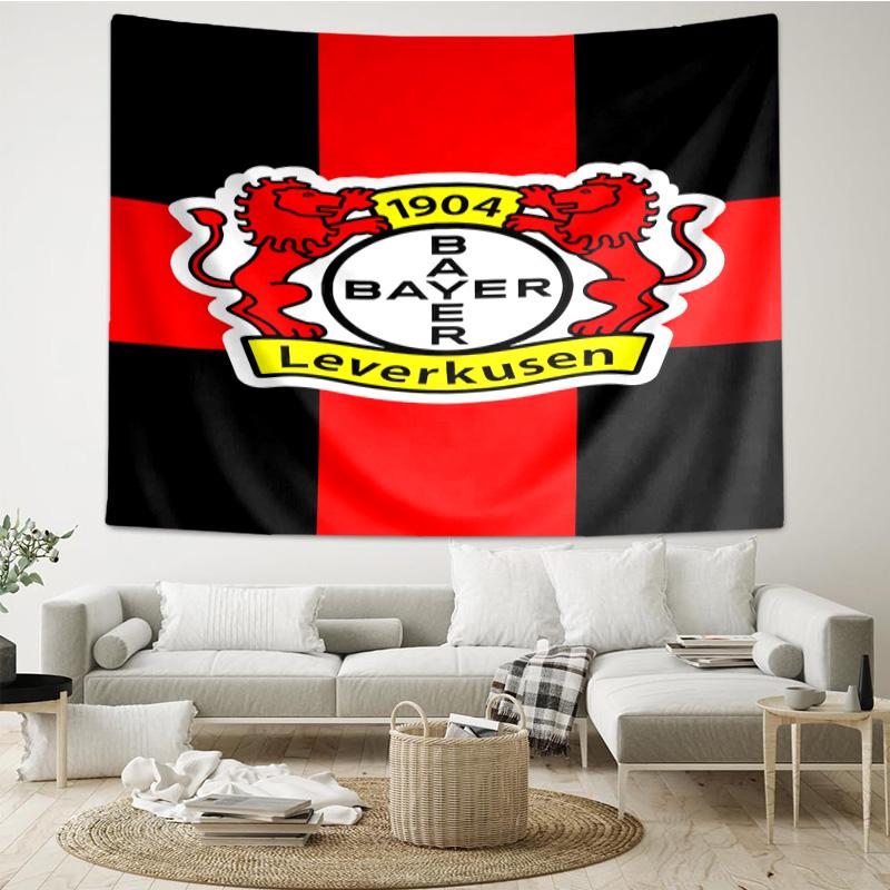 Football Club Emblem lion Tapestry Hanging for Bedroom,Livingroom, Playroom,Decor Art Room Wall Tapestry Holiday and Birthday Gifts