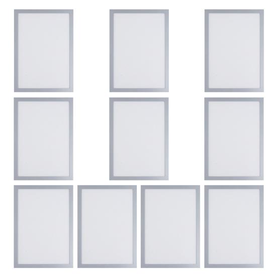 10 шт. A3/A4/A5/A6/8K магнитный держатель для знаков настенный самоклеящийся фоторамка для показа фотографий документ бумага постер произведение искусства картина держатель