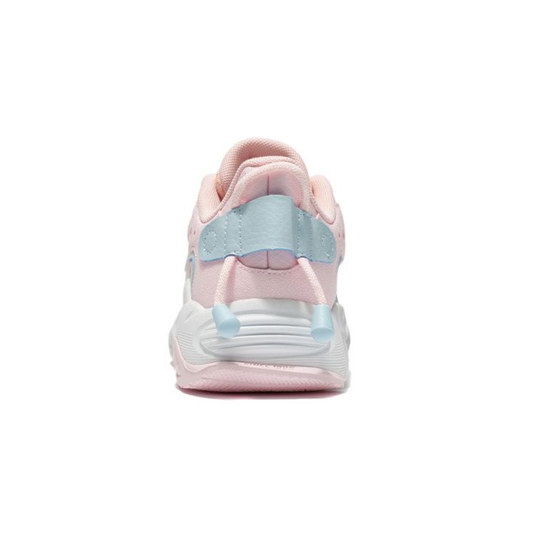 Кроссовки Li Ning Casual Starry Cushioning Non-Slip Wear-Stick с низким верхом для бега Детские кроссовки Sakura-Pink YKCS006-4