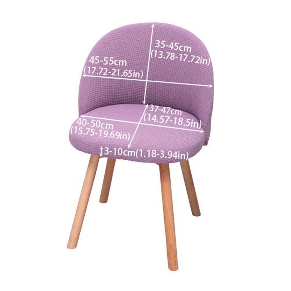 Curved Integrated Seat Cover High-elastic Backrest Protector for Home Decoration