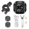 0-6.6Bar TPMS Sensors Motorcycle Tire Pressure Monitoring System With Clock Tyre Tester Test Diagnostic Motorbike Accessories