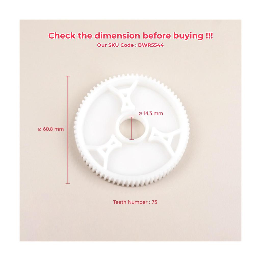 BWR5544 Ремонт зубчатого колеса двигателя стеклоподъемника, шкив двигателя для Fiat Doblo MK1 MPV Van 119 223 2001-2010 51718403 51718404