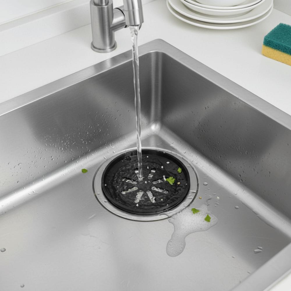 Перерабатываемые пластиковые крышки для отверстий поилок, портативные, безопасный материал, крышка для отверстия раковины, два типа, компактный фильтрующий инструмент, раковина для ванной комнаты