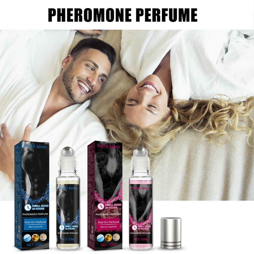 Pheromone Roll-On Perfume, Gentle Natural Long-Lasting Elegant Light Roll-On Fragrance