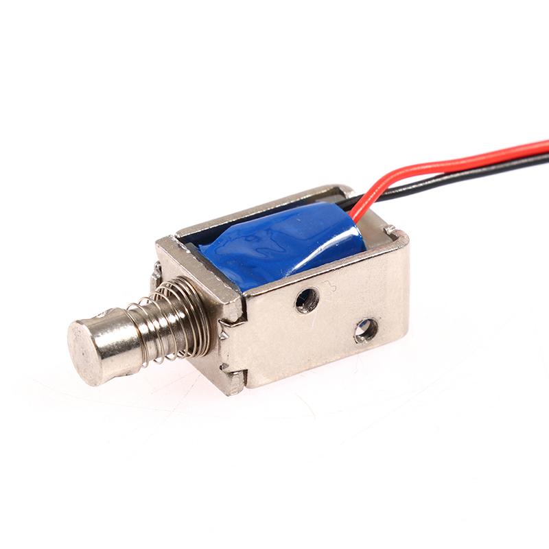 Двухтактный соленоид постоянного тока 3 В, 5 В, 6 В, 9 В, 12 В, тип электромагнита, ход 4 мм