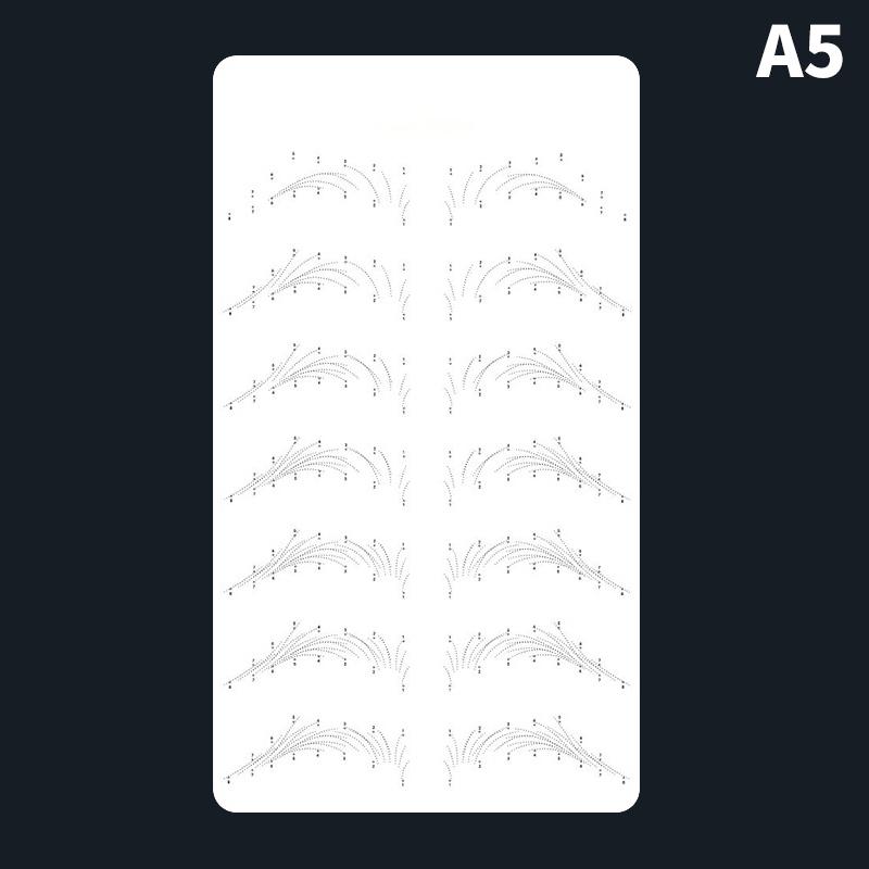 Полуперманентная дикая линия бровей татуировка практика кожа для начинающих вышивка силиконовая имитация бровей обучение кожа татуировки инструменты