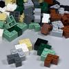 Нетоксичные 20 шт. Детали Moc Bricks 2357 2x2 Угловые Высокие Основания Собранные Аксессуары для Строительных Блоков Аксессуары Детские Игрушки Подарки
