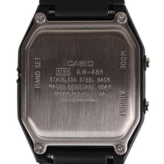 Casio Стандартные часы AW-48HE-1A Мужские (Импортный)