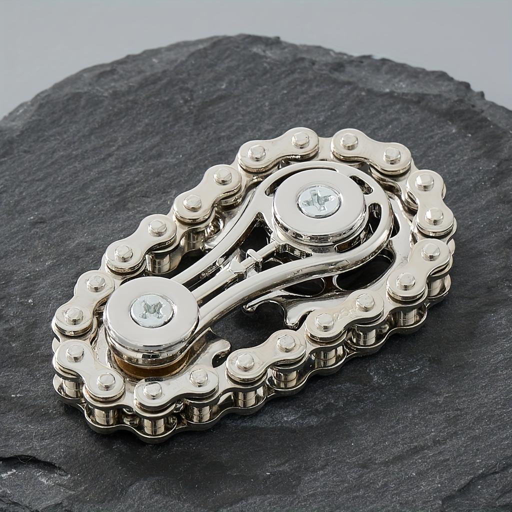 Sprockets Flywheel Fingertip Gyro Fidget Spinner Antistress Anxiety Metal Bike Chains EDC Spinner Fidget Toys For Adult Kid 2025