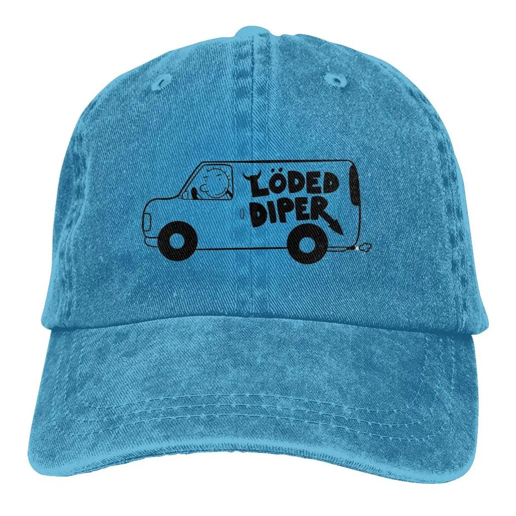 Loded Diper Van Trucker Hats Merch Retro Distressed Washed Diary of a Wimpy Kid Hat For Unisex Style Adjustable